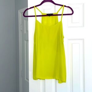 New look Sheer Green Top Size 12 UK size.